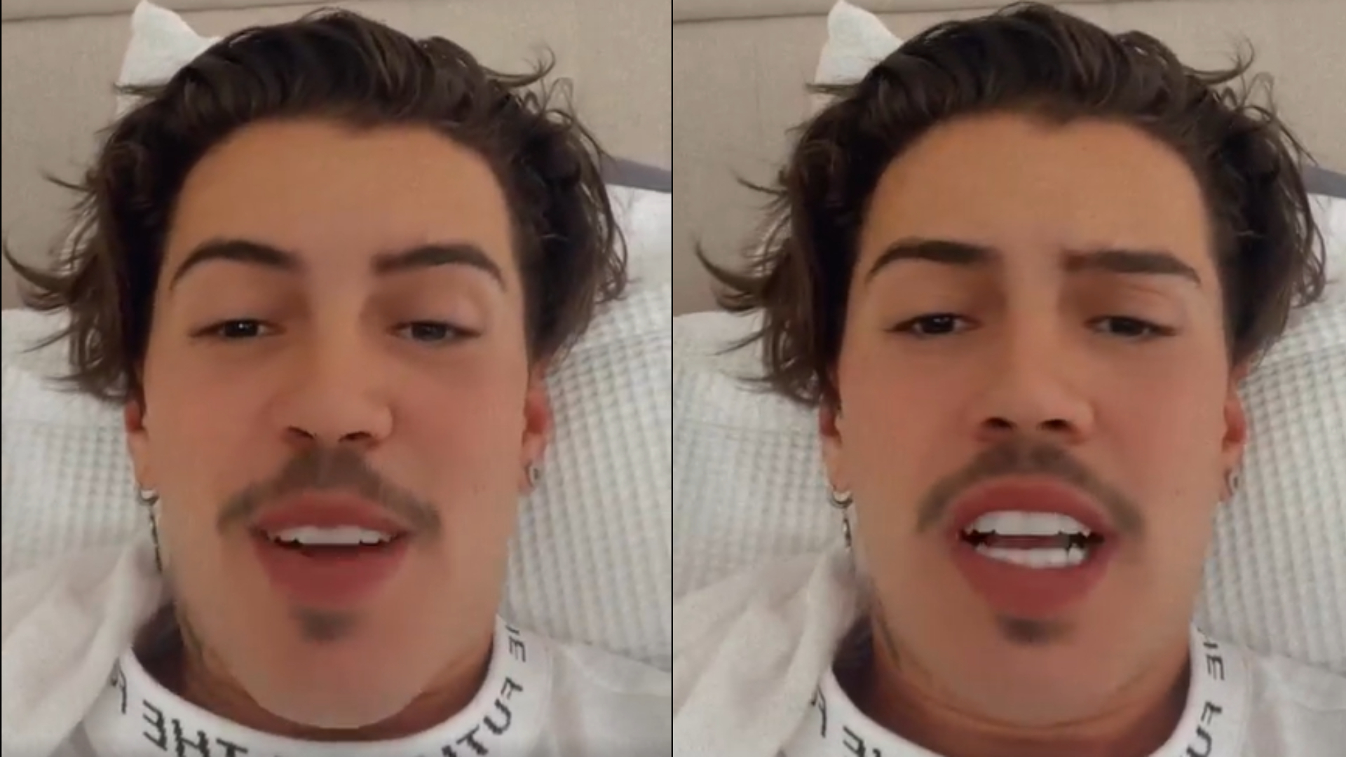 Biel se pronuncia após ser visto trocando socos em evento: “Acertou a Tays”