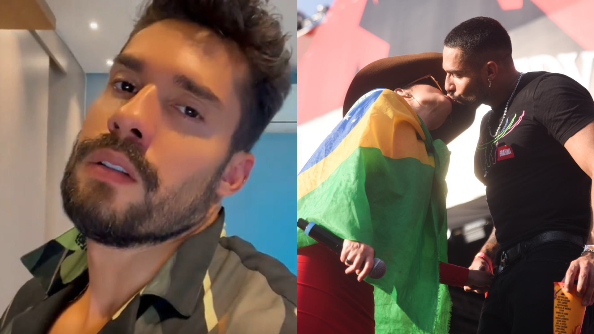 Ex-BBB Bil Araújo comenta relação com Maraisa após troca de beijos: “Conversando”