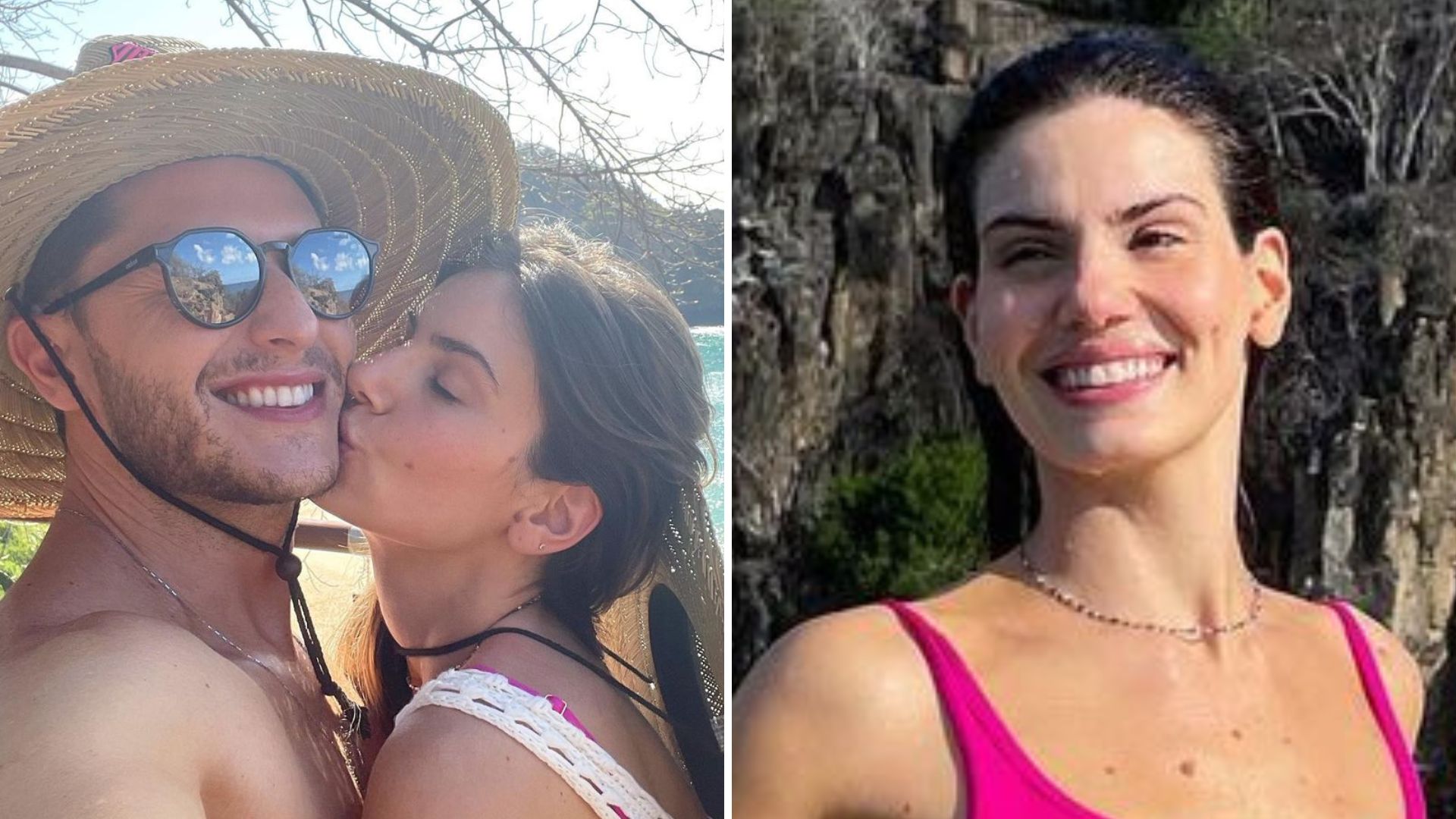 Camila Queiroz curte viagem romântica com marido em Fernando de Noronha: “Que lugar”