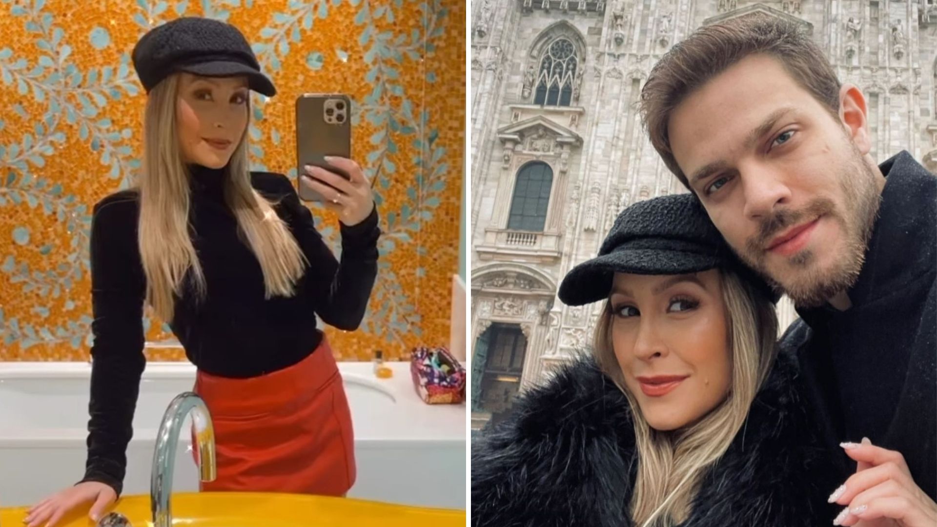 Carla Diaz curte viagem romântica com noivo na Itália: “Apaixonada”