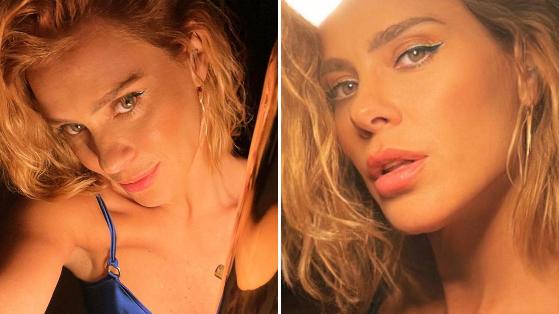 Carolina Dieckmann publica cliques indiscretos e corpo sequinho choca: “Que mulher”