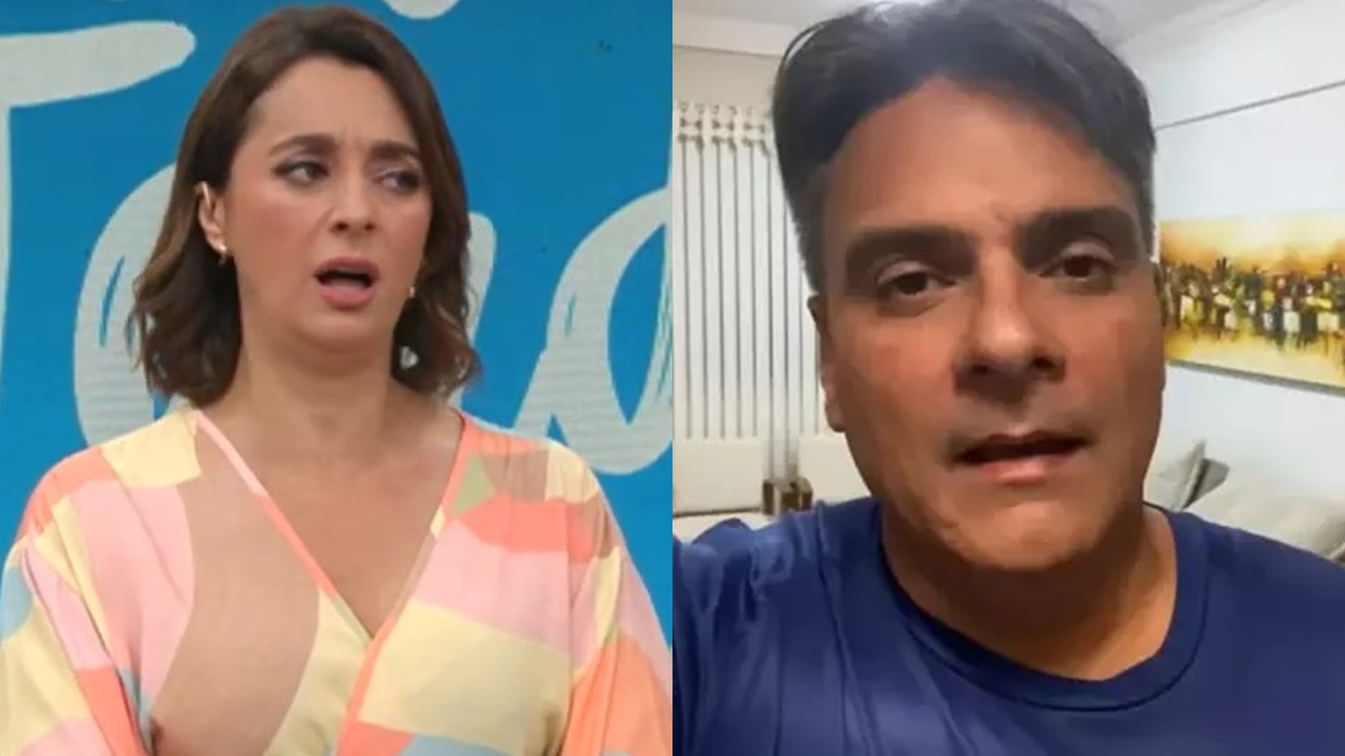 Catia Fonseca comemora morte de Guilherme de Pádua ao vivo: “Dei graças a Deus”