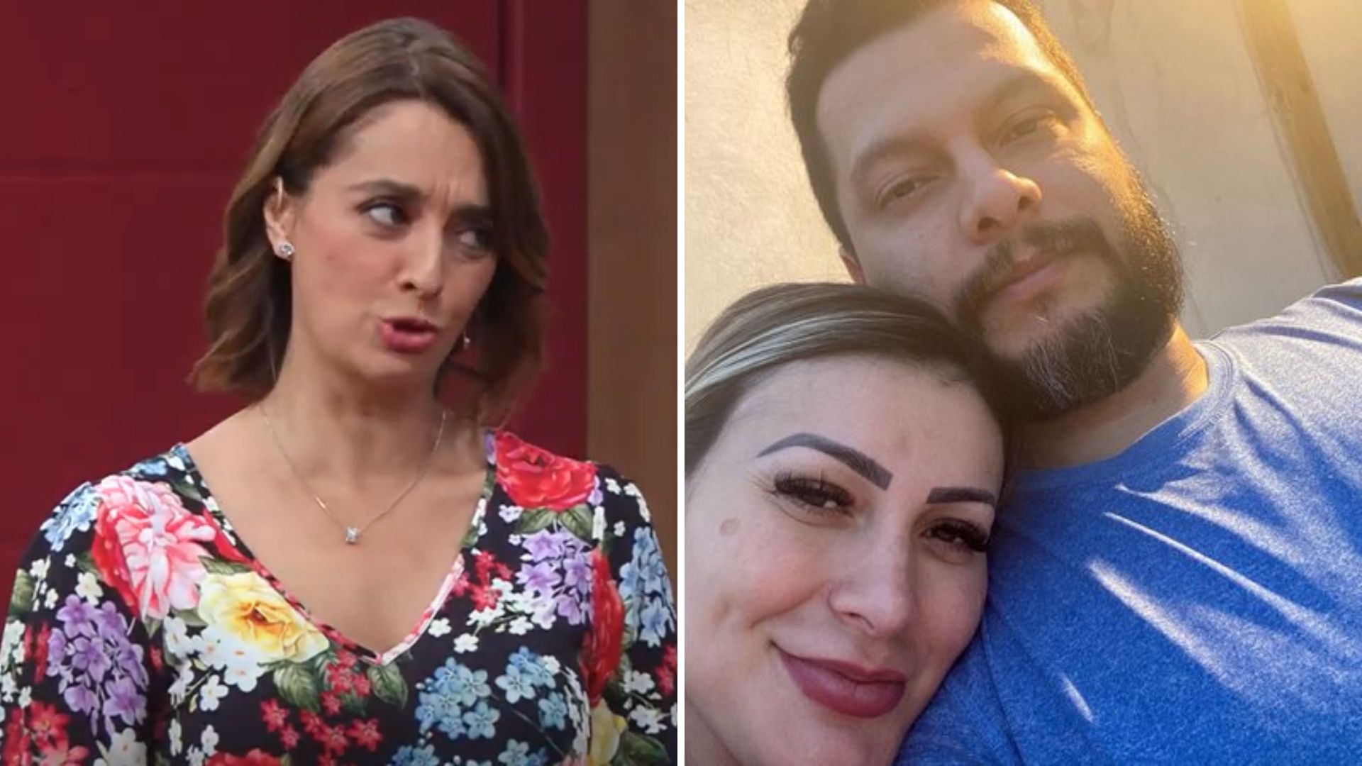Catia Fonseca fica do lado do marido de Andressa Urach após internação: “Proteger a criança”