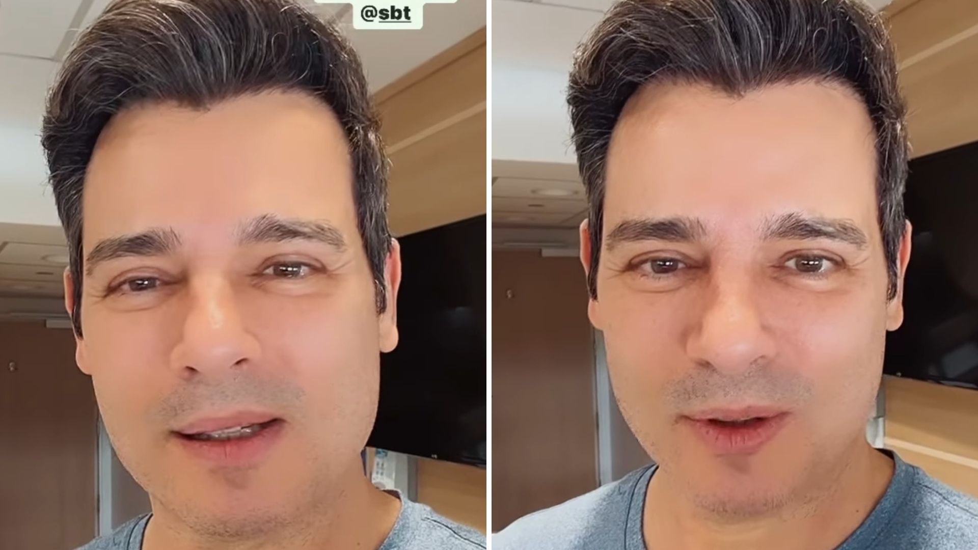 Celso Portiolli atualiza estado de saúde após ser internado: “Tudo sob controle”