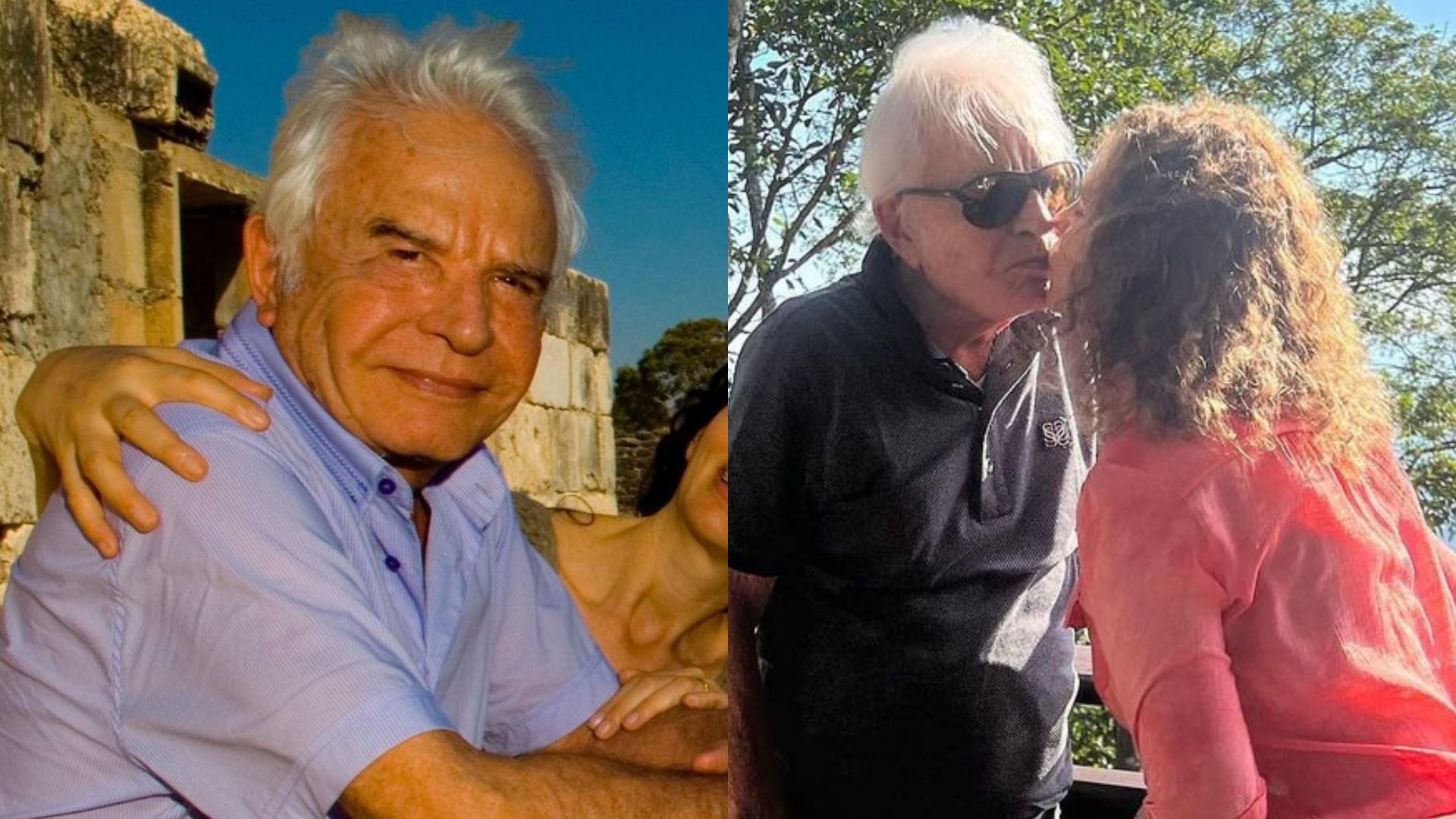 Aos 95 anos, Cid Moreira comemora 22 anos de casamento em post romântico com a esposa: “Amor”