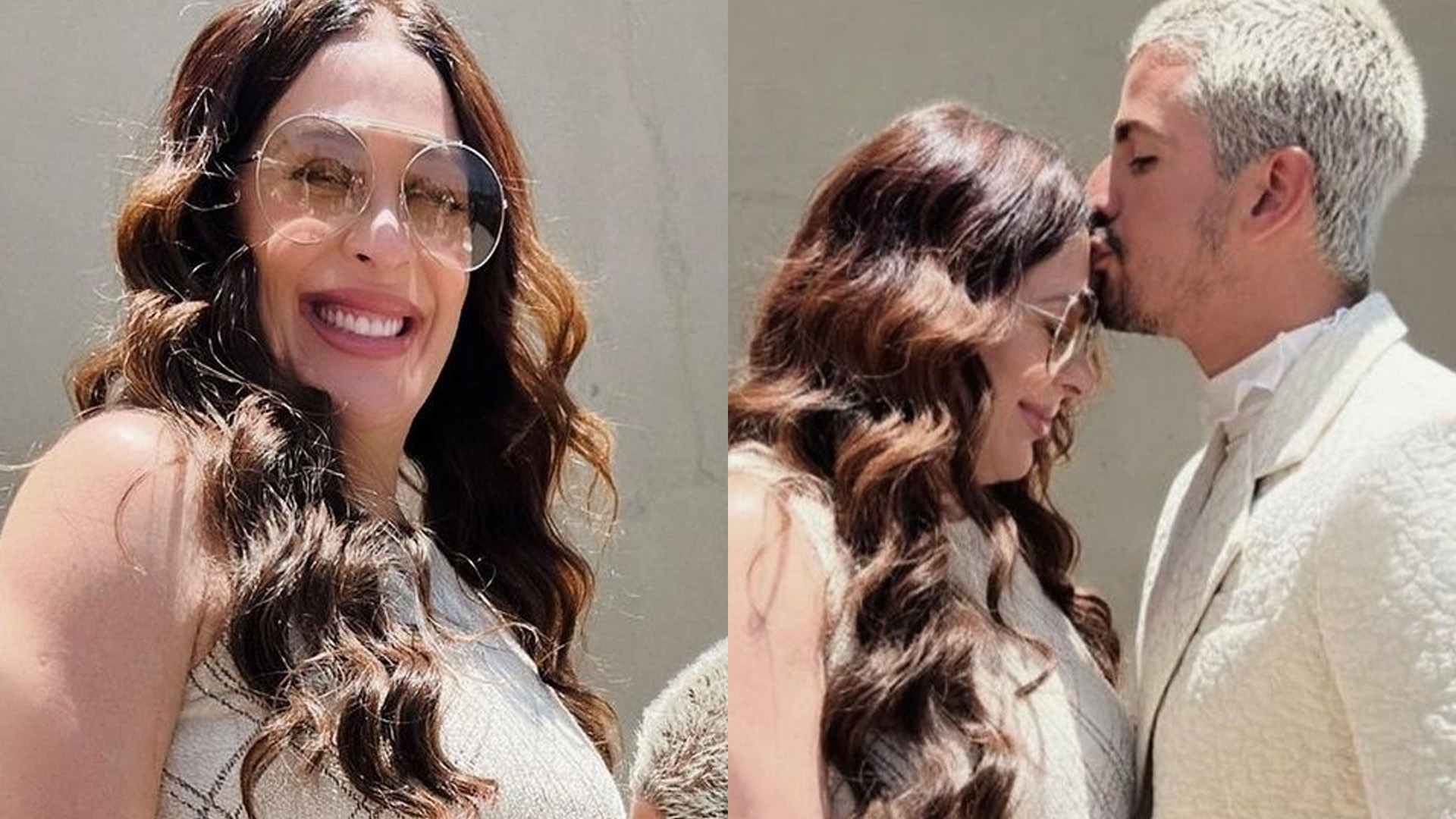 Claudia Raia se derrete por Enzo Celulari e recebe beijo no barrigão: “Orgulho”