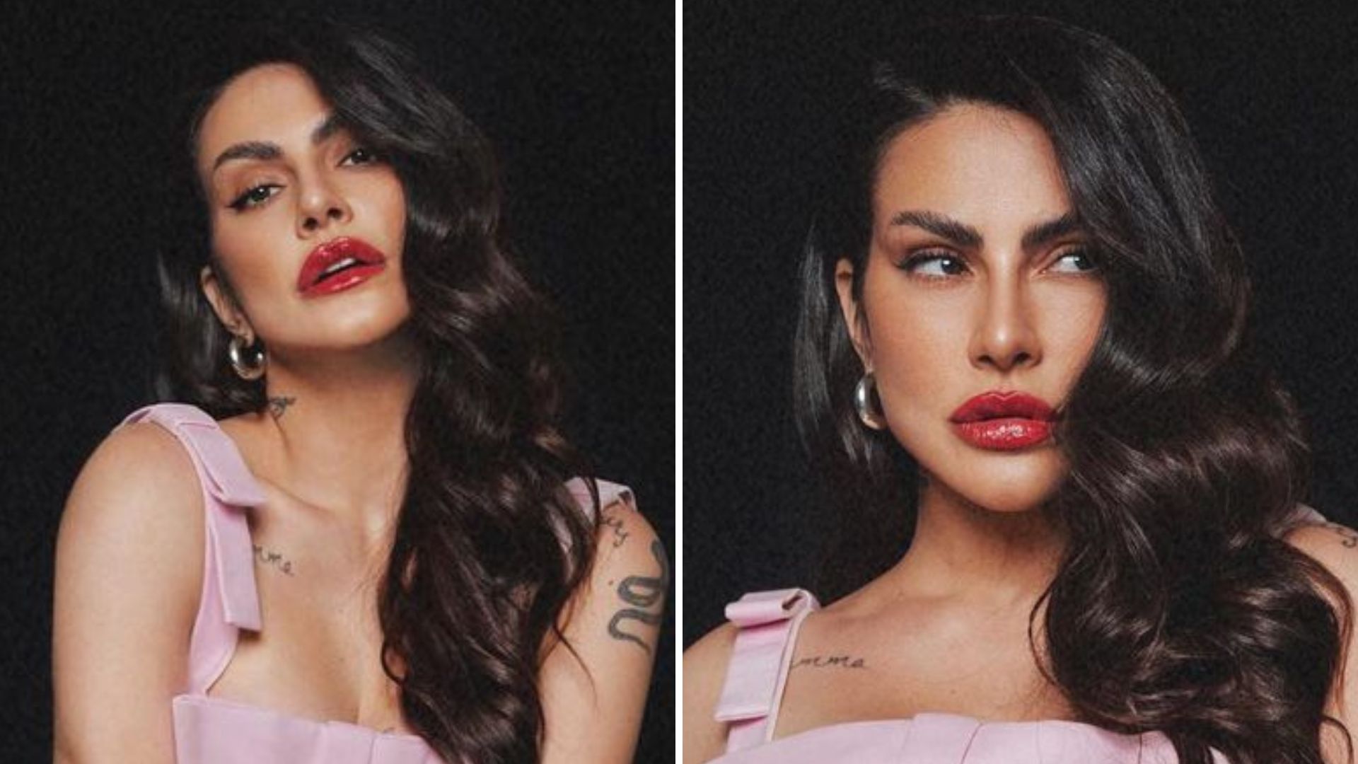 Cleo elege vestido ‘menininha’ e destaca corpão: “Parece uma boneca”