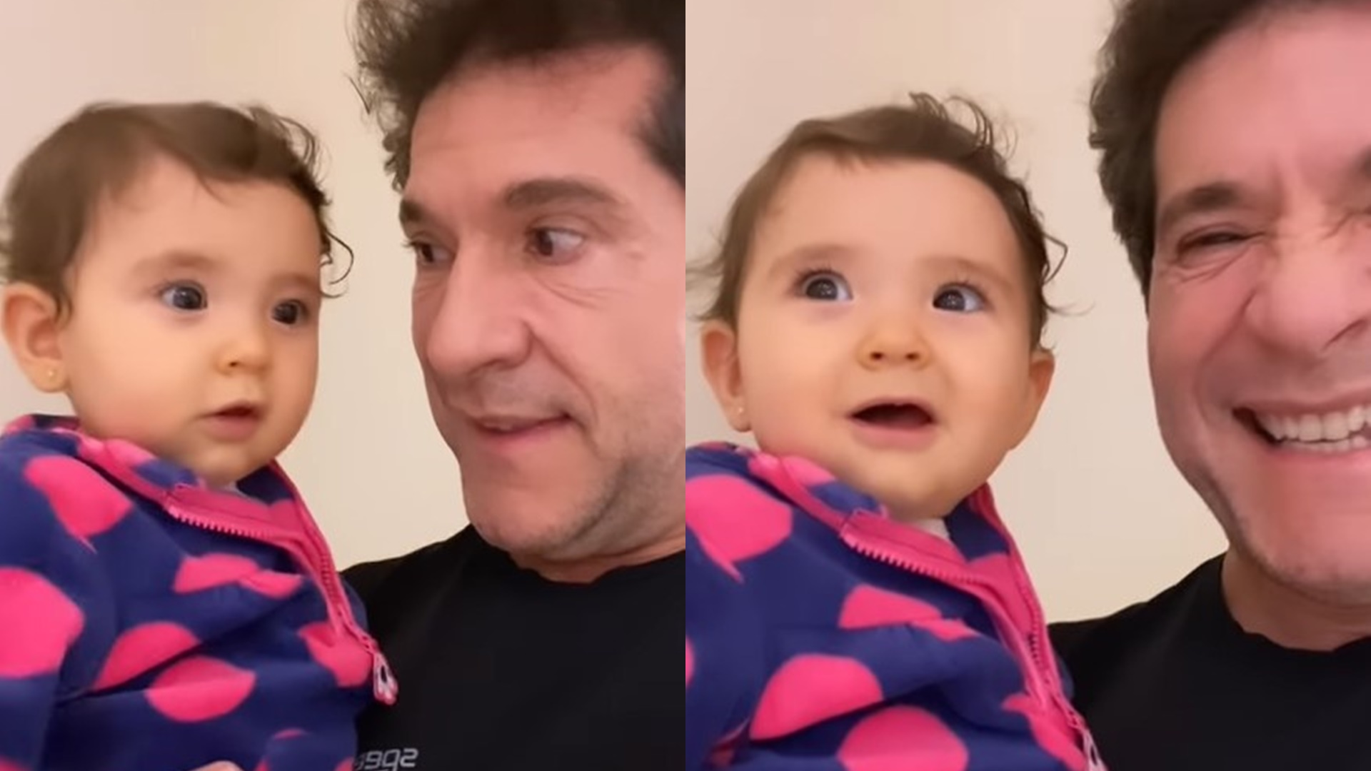 Filha de Daniel imita cantoria do pai e encanta fãs: “Fofa demais”