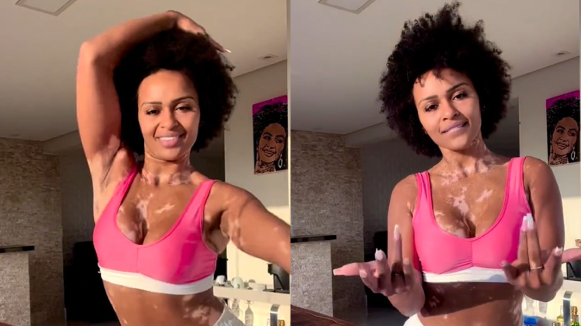 De shortinho e top, ex-BBB Natália Deodato rebola muito e impressiona: “Poderosa”