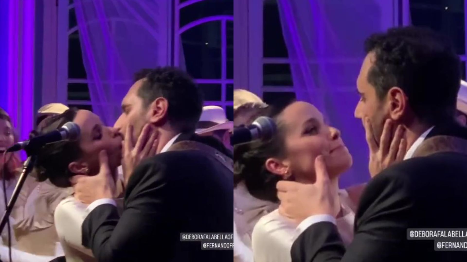 Débora Falabella se casa com Fernando Fraiha e diversos famosos marcam presença