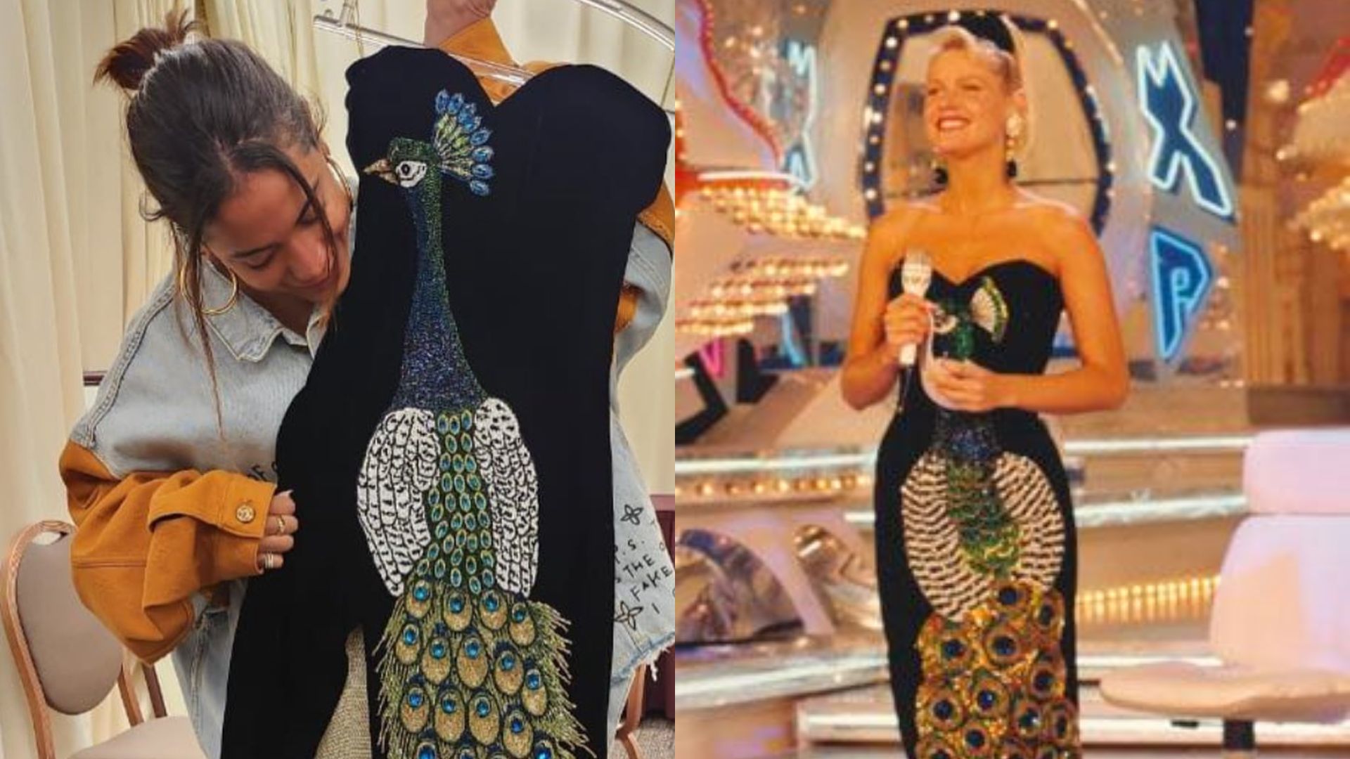 Anitta faz homenagem à Xuxa e recria vestido icônico no Grammy Latino: “Te amo”