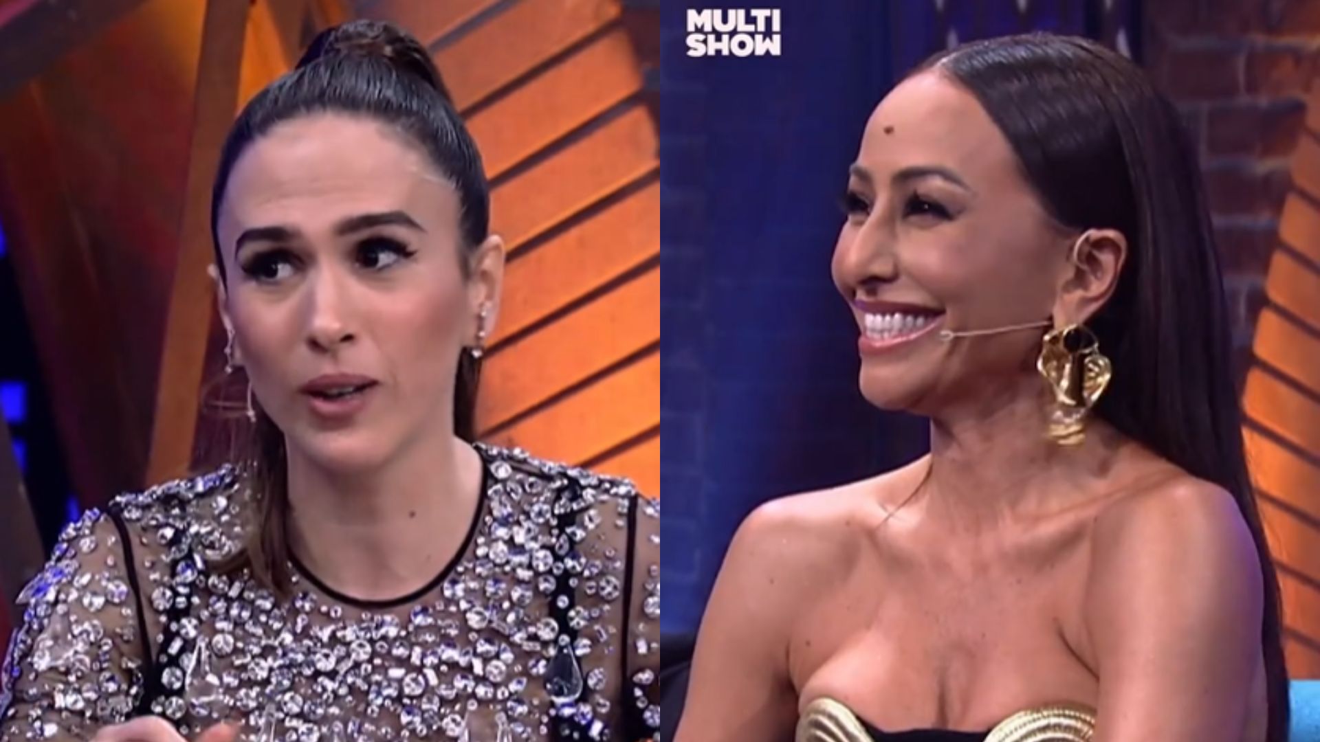 Tatá confunde Sabrina Sato com jogo e cai na gargalhada: “Não estou entendendo”