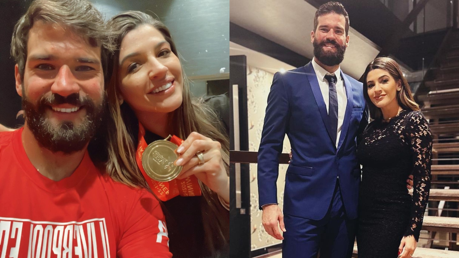 Alisson, goleiro da Seleção, é casado com Natália Loewe, com quem tem três filhos; conheça a família
