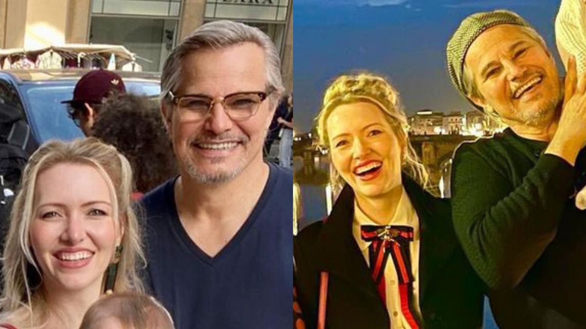 Esposa de Edson Celulari publica clique raríssimo com a filha bebê no colo: “Fofa”