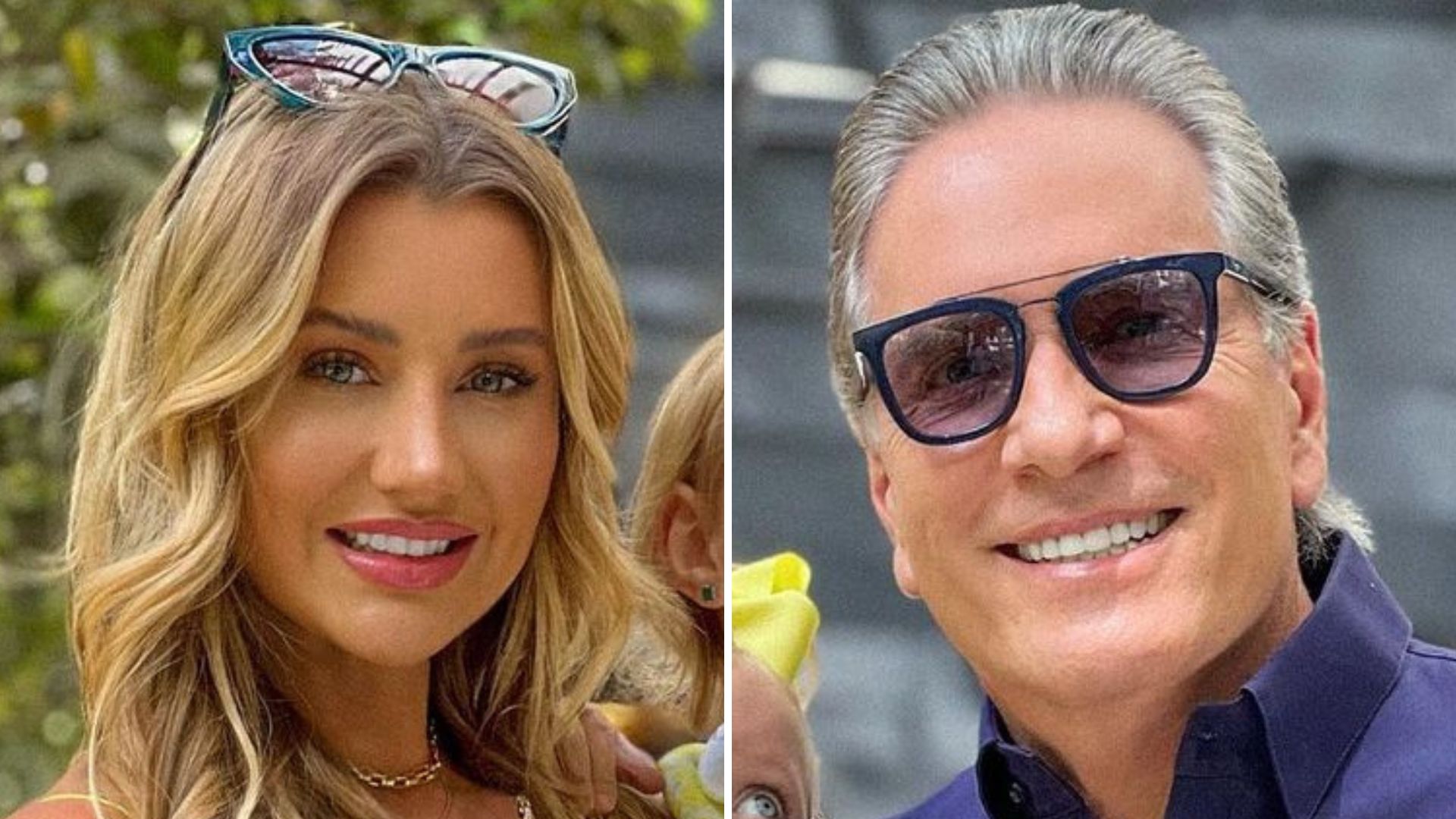 Esposa de Robertos Justus flagra filha encantada pelo pai e se derrete: “É amor”