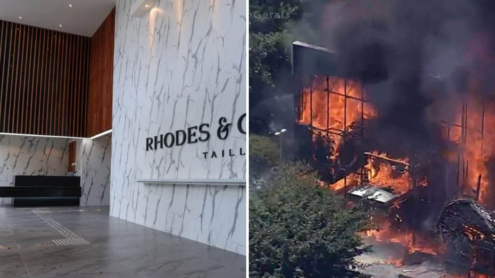Virou cinzas! Estúdio da Globo que pegou fogo surge destruído em novas imagens; veja