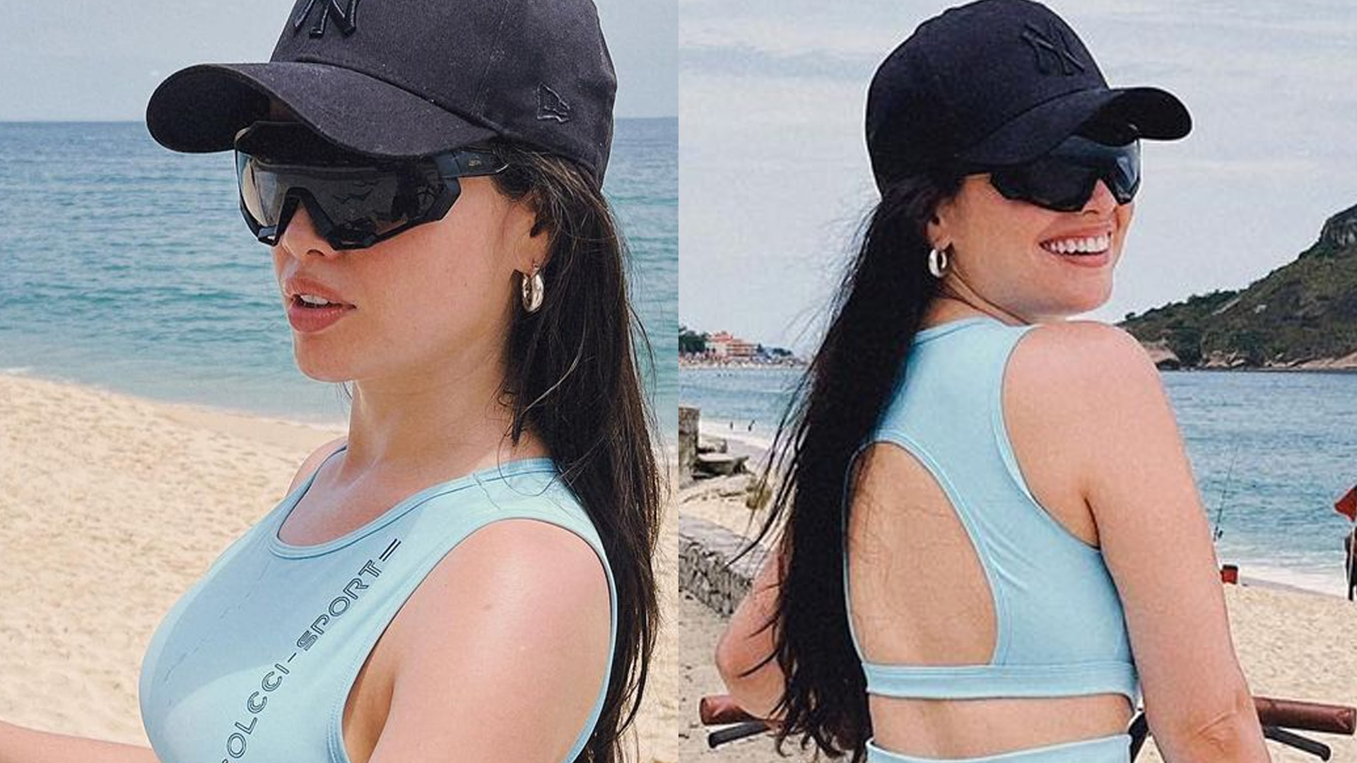 Ex-BBB Juliette desfila corpo de ampulheta enquanto pedala no Rio: “A mais gata”
