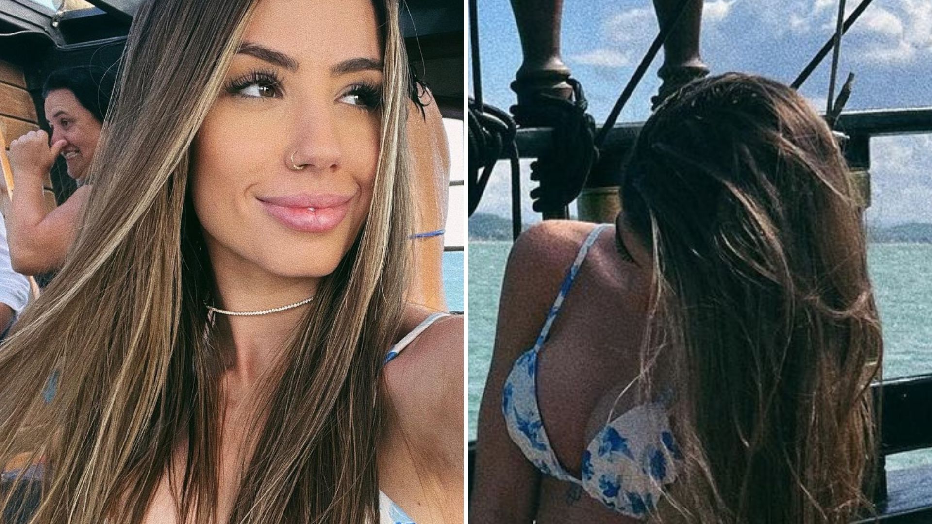 Ex de Whindersson Nunes quase explode o biquíni com decotão volumoso: “Princesa”