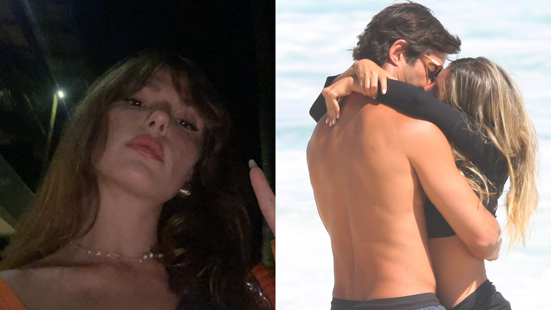 A fila andou! Ex-marido de Isis Valverde é flagrado aos beijos com loira gata