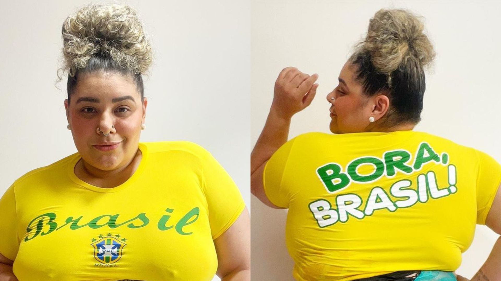 Ex-The Voice faz ensaio picante para Copa e questiona: “Por que as musas são sempre padrões?”