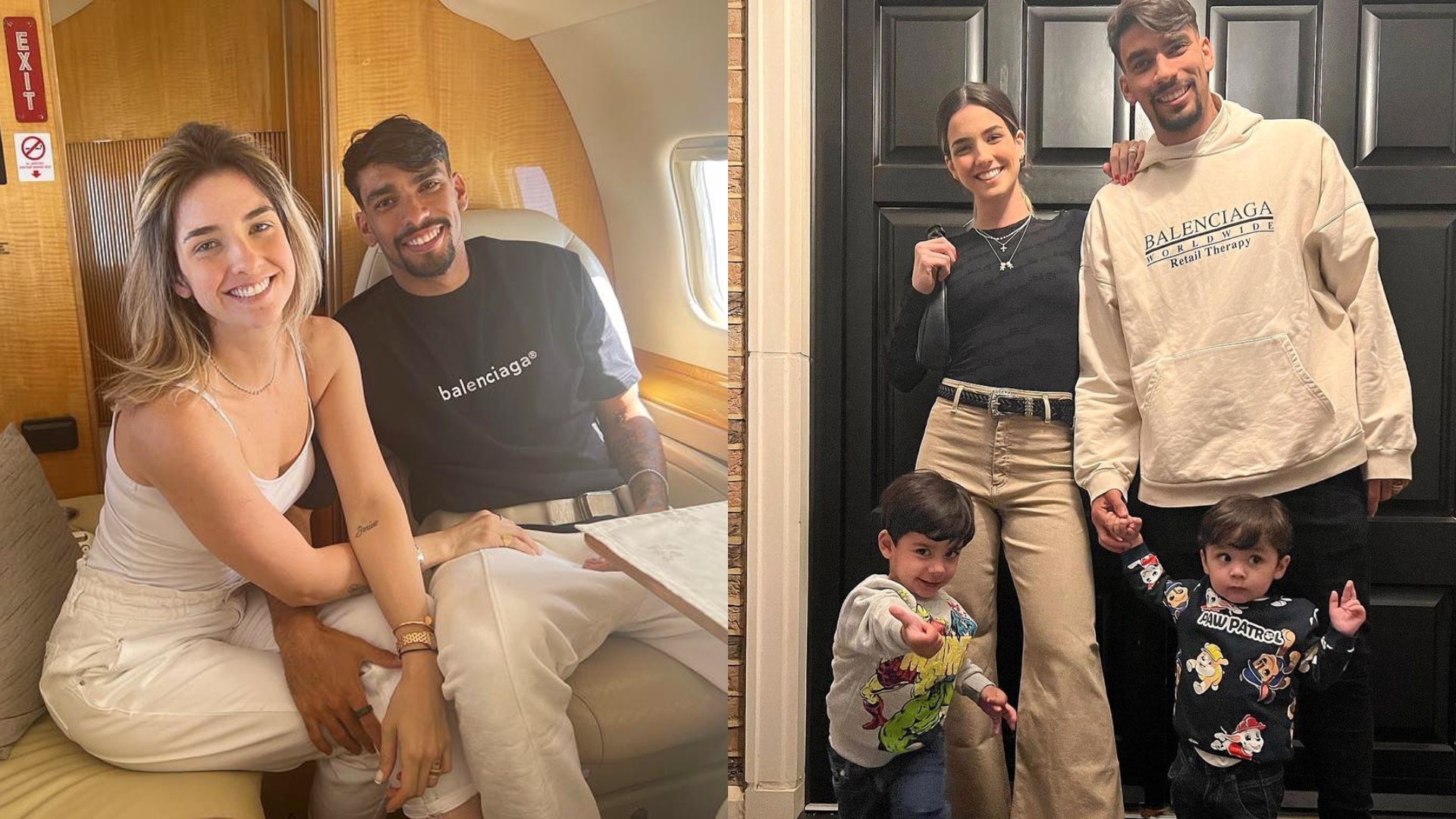 Copa do Catar: Lucas Paquetá e esposa superaram boatos de traição e tiveram dois filhos