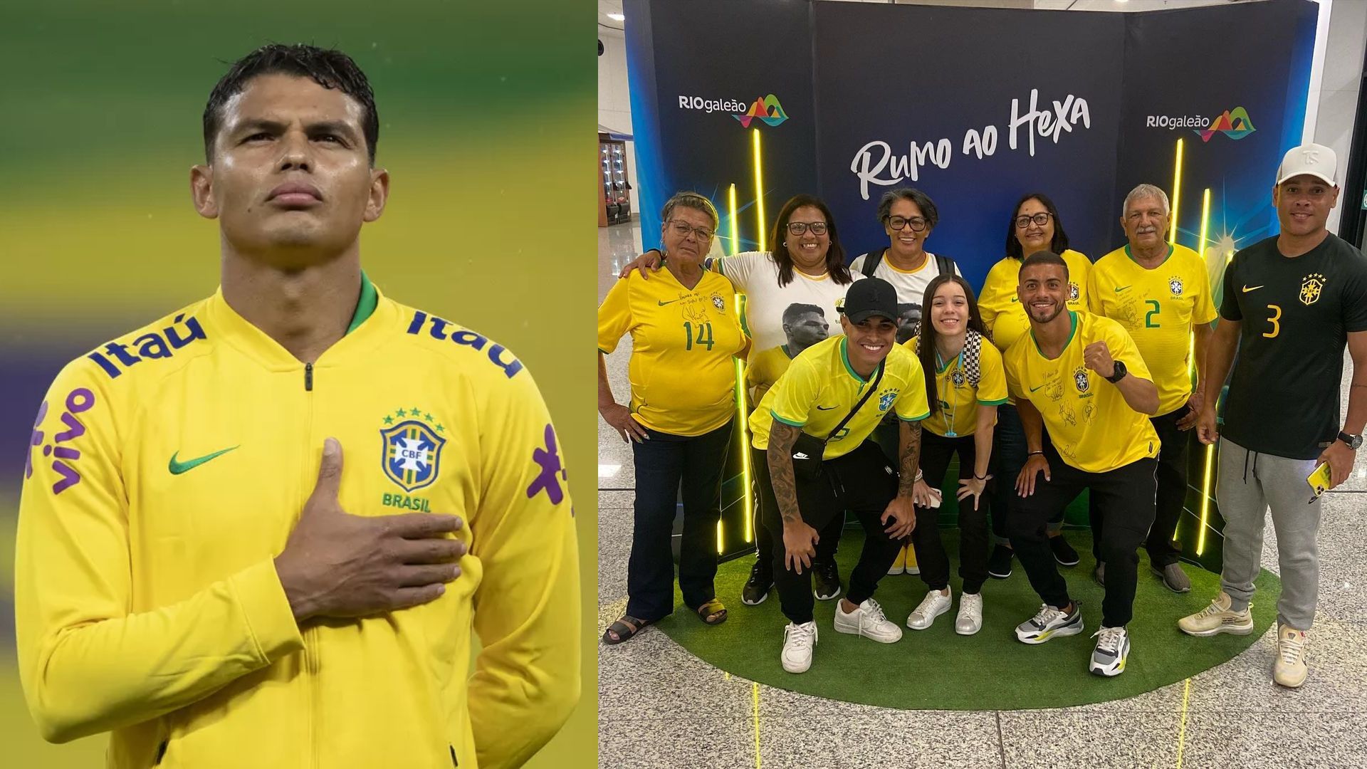 Família de Thiago Silva cria perfil no Instagram para mostrar bastidores da Copa do Mundo