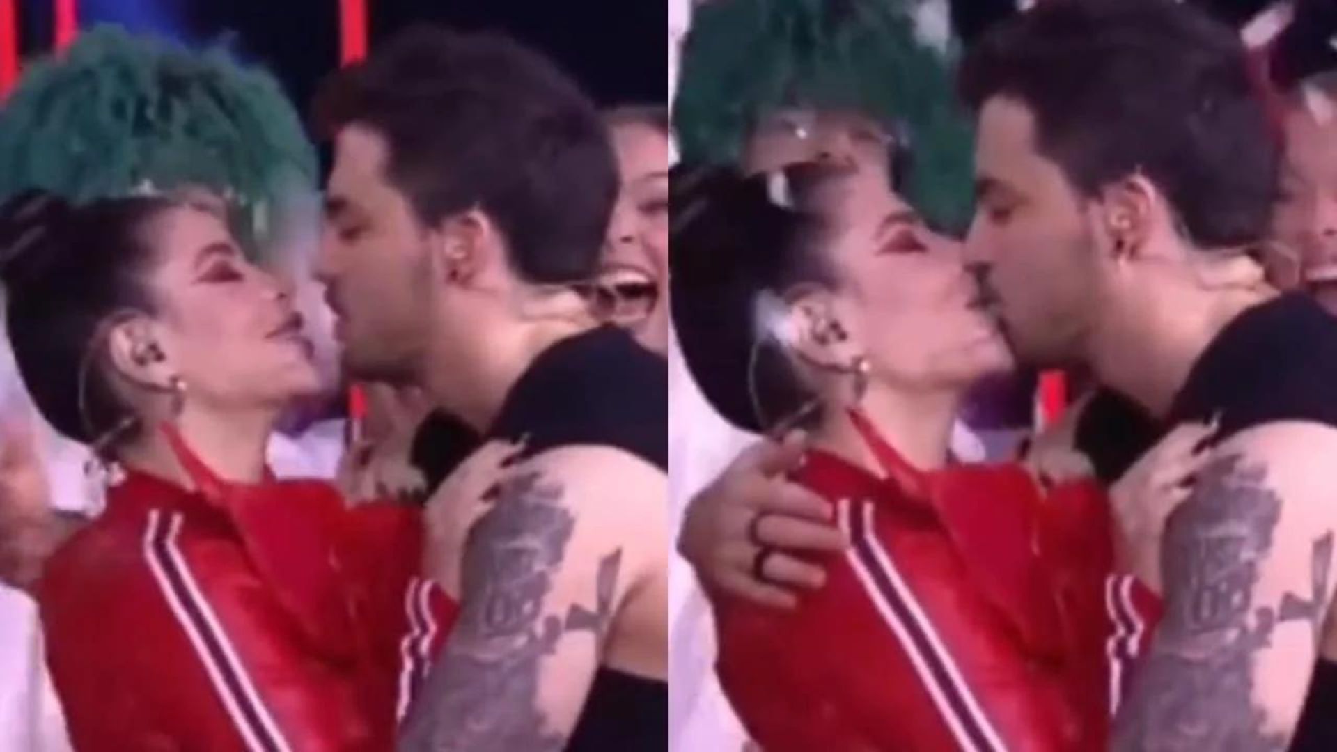 Beijo patrocinado? Felipe Neto e Gkay sofrem críticas após beijo ao vivo: “Ninguém pediu”