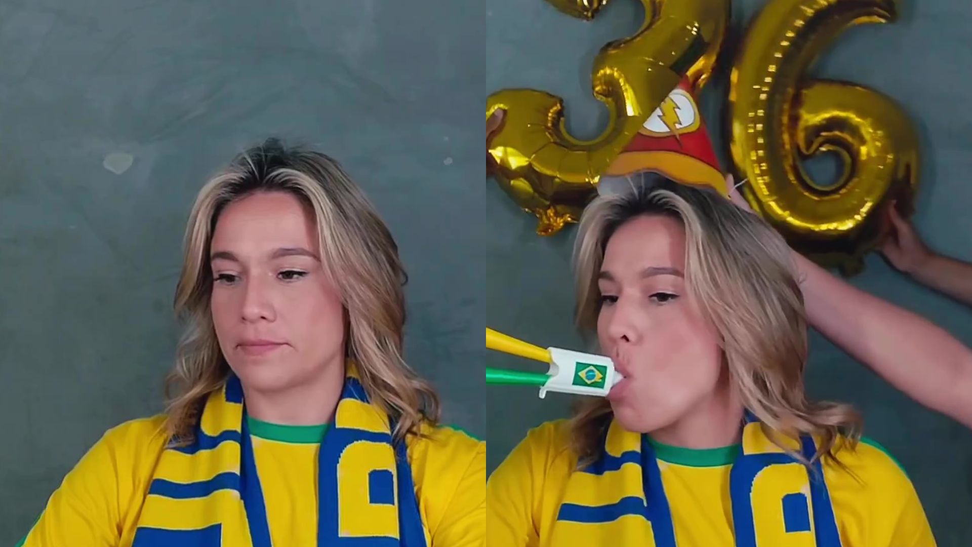 Fernanda Gentil comemora aniversário em clima de Copa do Mundo: “Novo ciclo”