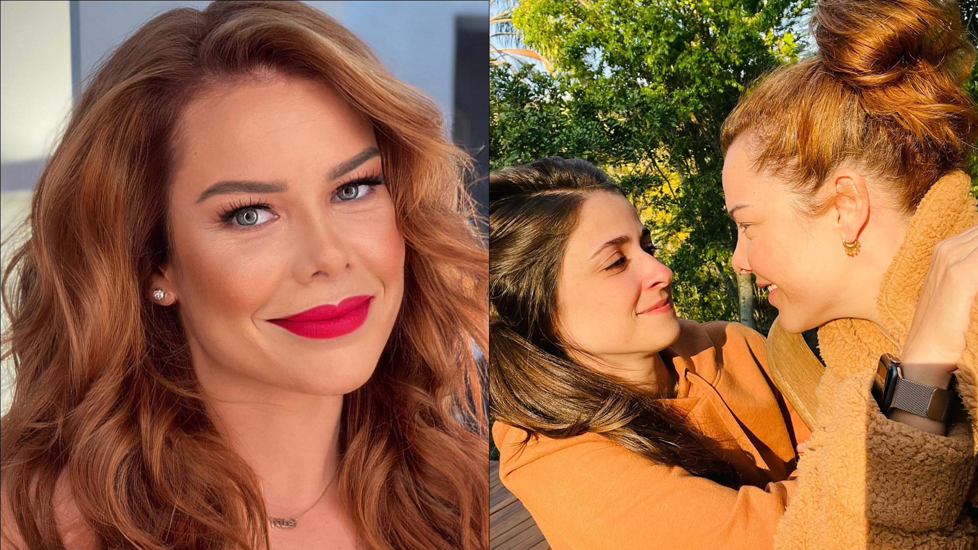 Sem maquiagem, Fernanda Souza surge de cara lavada e avisa: “Minha namorada ama”