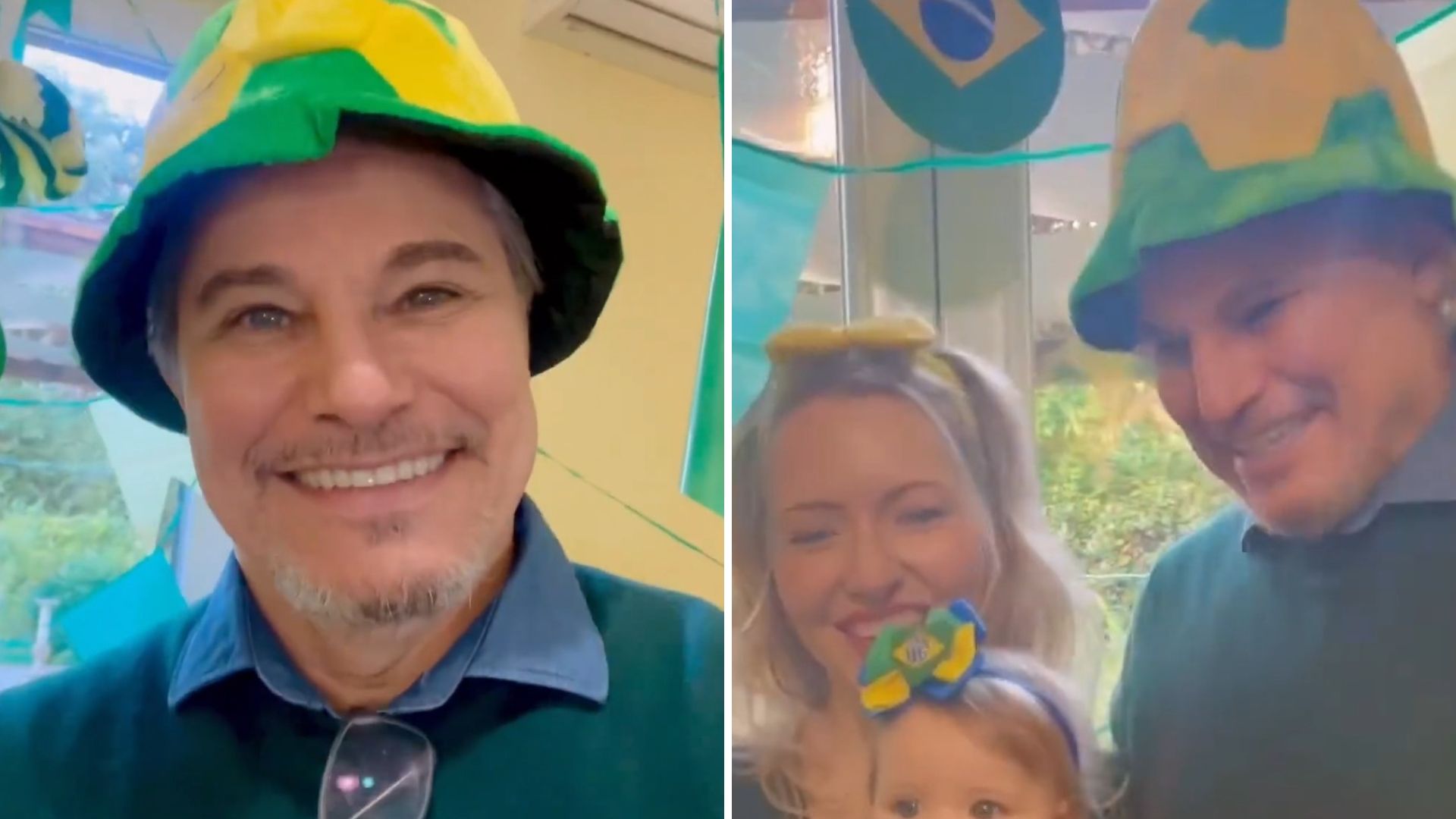 Filha de Edson Celulari celebra mesversário em clima de Copa: “Alegria e futebol”