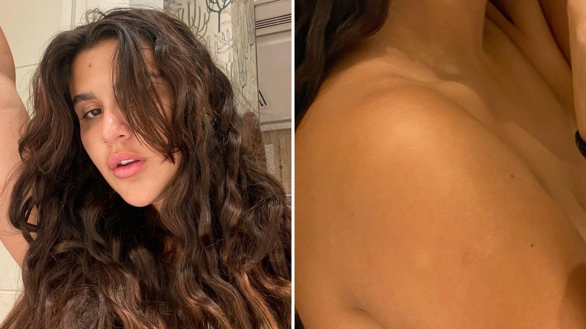 Filha de Flávia Alessandra posa nua e exibe nova tatuagem indiscreta: “Gata”