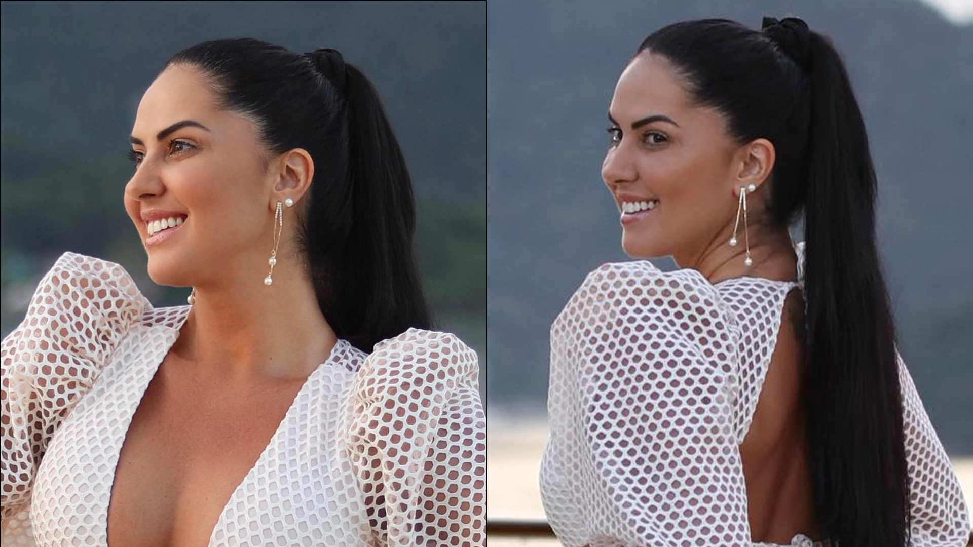 Sem sutiã, Graciele Lacerda deixa detalhe escapar em vestido vazado: “Perfeição”