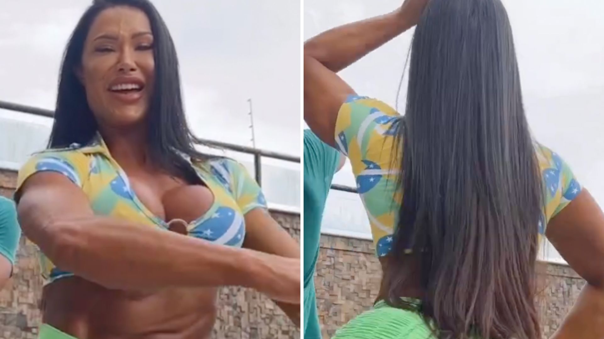 Gracyanne Barbosa é traída por shortinho colado sem calcinha: “Consegui ver tudo”