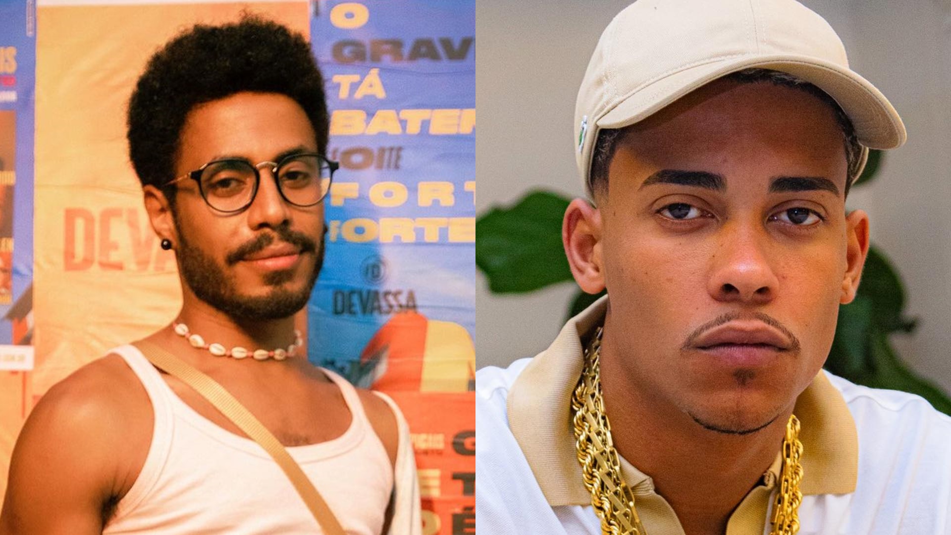 Ícaro Silva se irrita com declarações de Mc Poze e ataca funkeiro: “Merd* homofóbico”