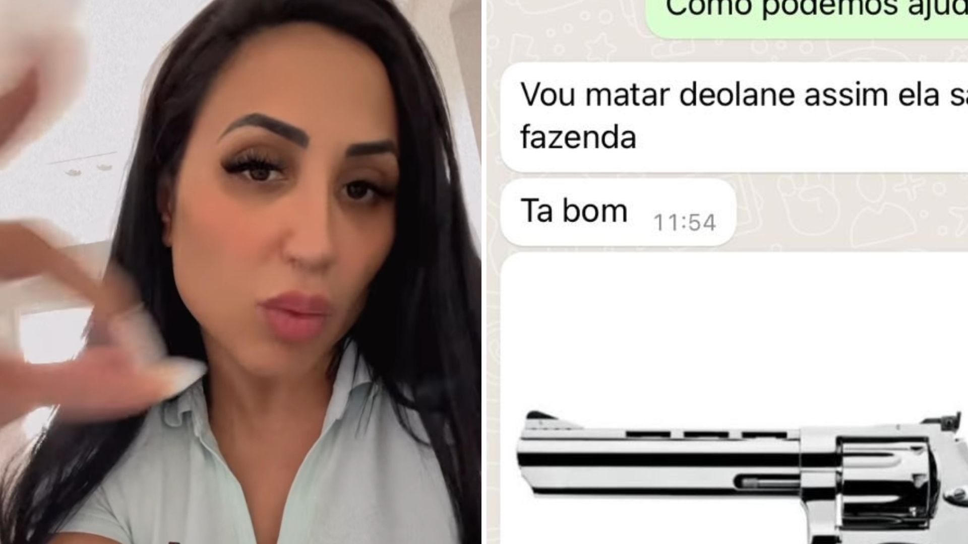 Irmã de Deolane Bezerra expõe ameaças de morte contra peoa: “Prepara o caixão”