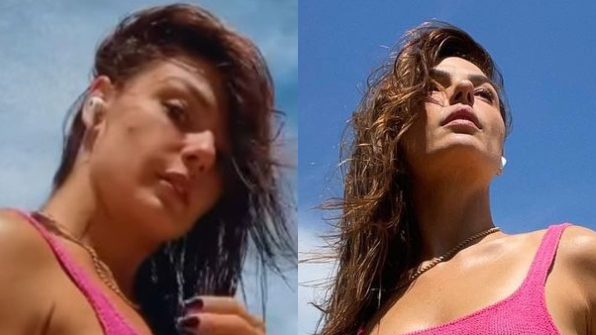 Em posição ousada, Isis Valverde exibe bumbum empinado em biquíni cavadíssimo: “Deliciosa”