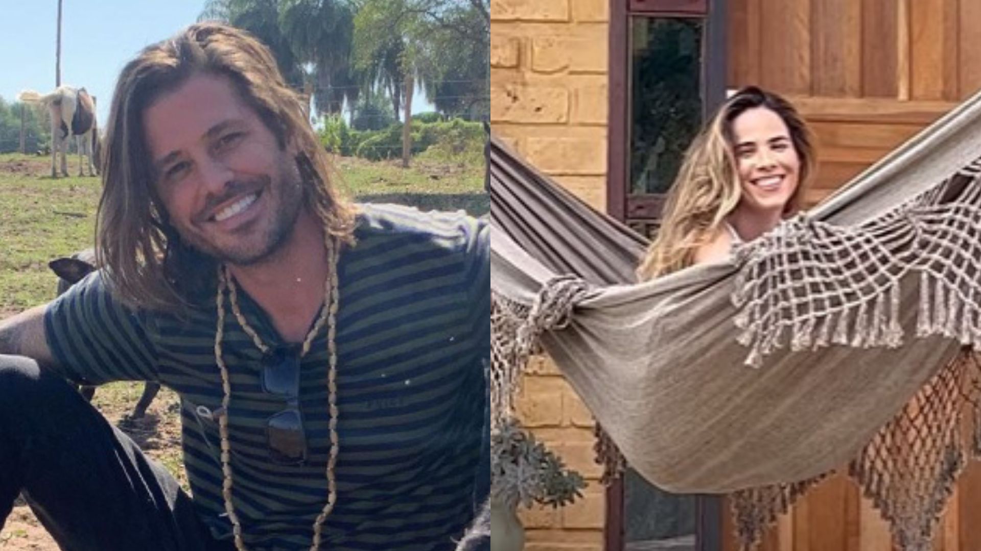 Apaixonado, Dado Dolabella vai para o meio do mato com Wanessa Camargo e declara: “Deliciosa”