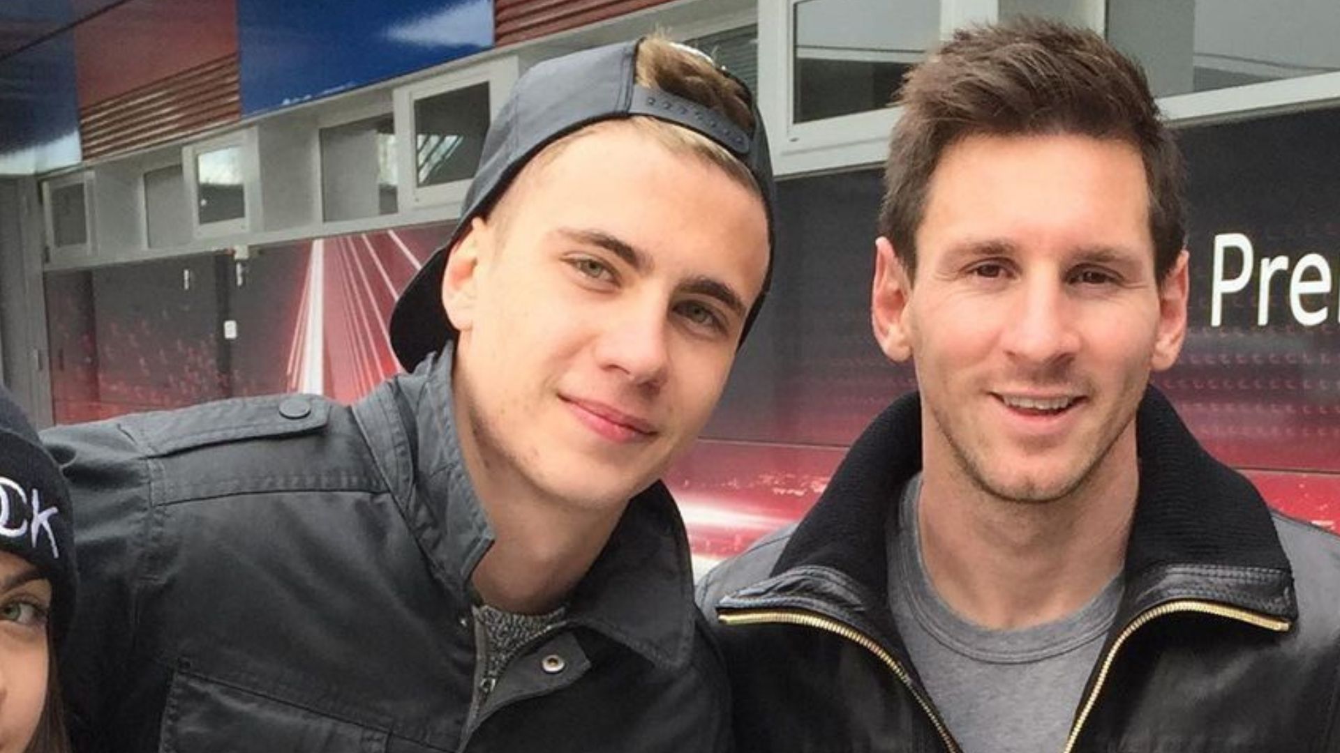 Jade Picon tem foto antiga ao lado de Messi exposta por irmão: “Com lenda”