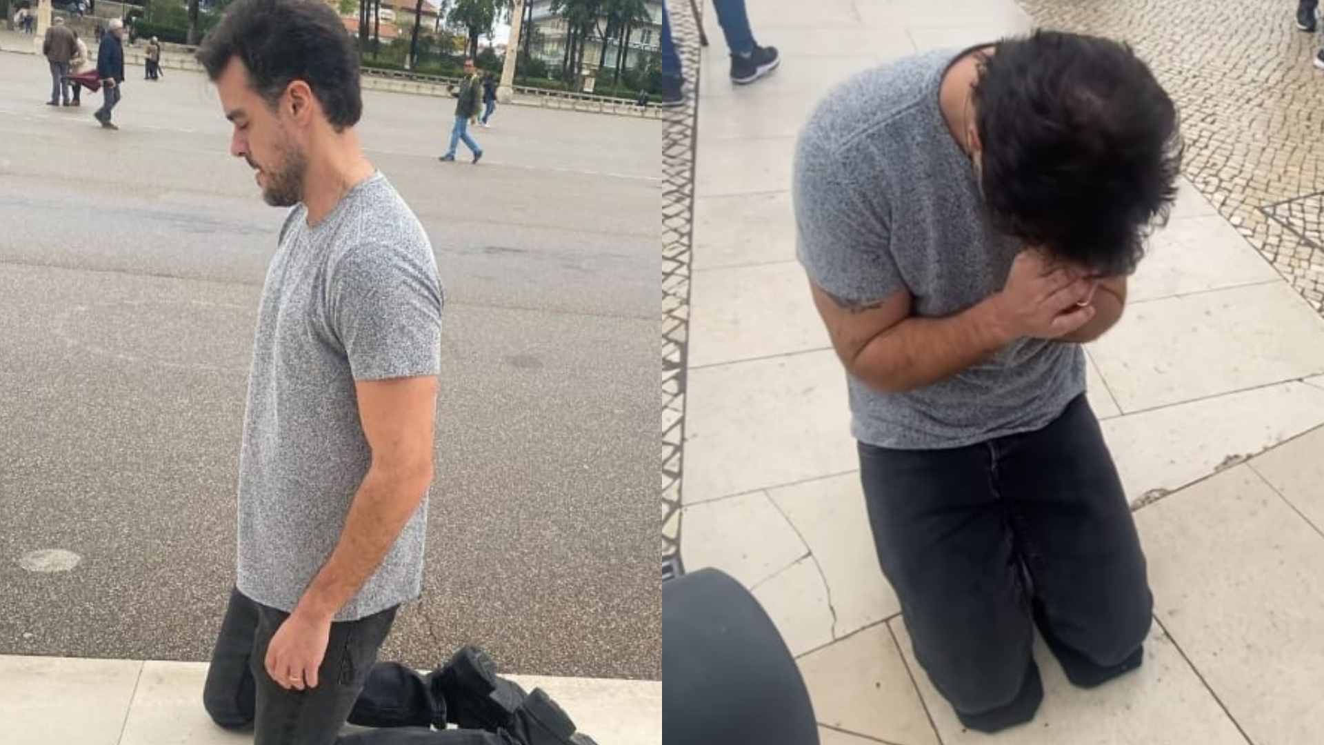 Emocionado, Joaquim Lopes passa por sacrifício após grande promessa e relata: “Muita dor”