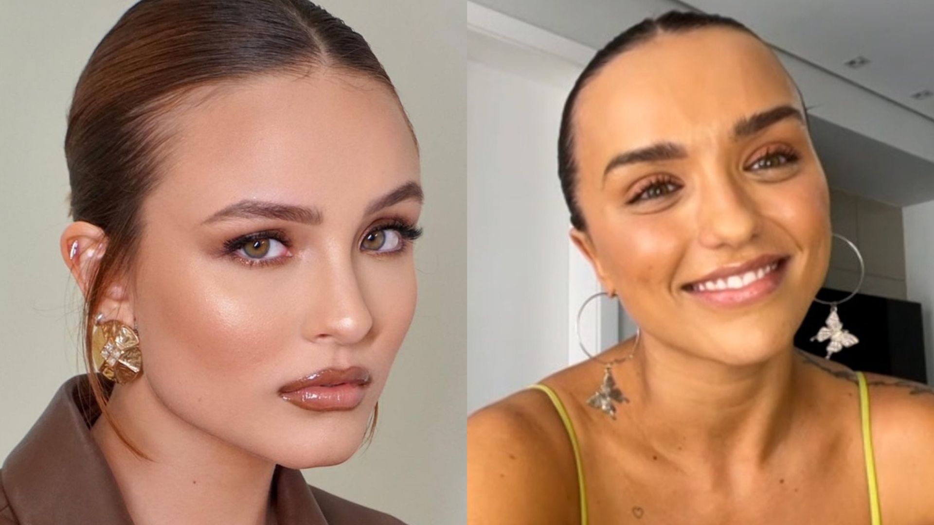Larissa Manoela dispensa sutiã em look e é comparada com Rafa Kalimann em cliques: “Achei que fosse”