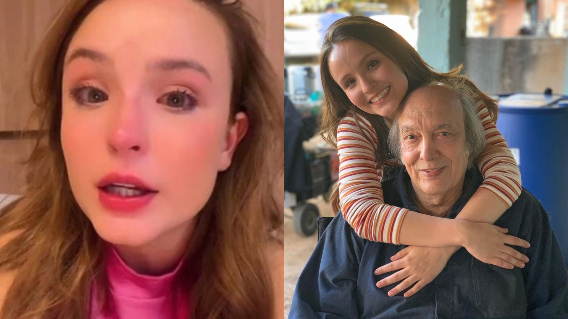 Larissa Manoela lamenta morte de Erasmo Carlos em declaração emocionante: “Me acolheu”