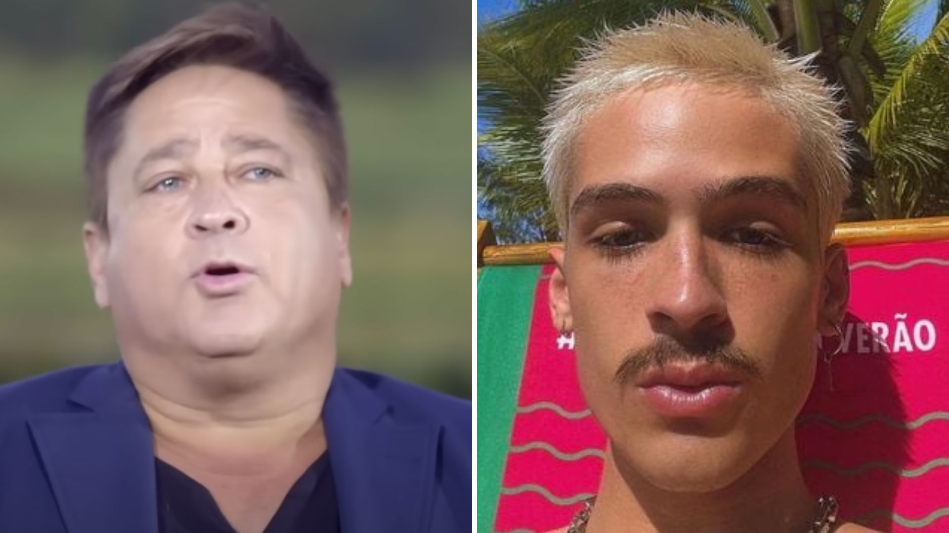 Leonardo responde pela primeira vez as críticas do filho e manda recado: “Ele é bocudo”