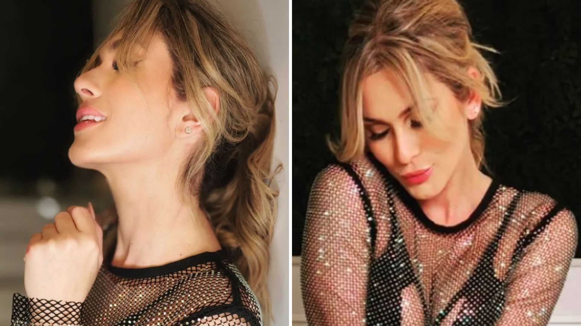 Lívia Andrade vai para a farra com look totalmente transparente: “A noite é uma criança”