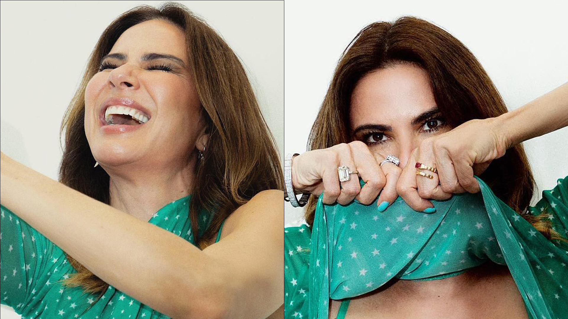 Sem sutiã, Luciana Gimenez elege top curtinho e quase mostra demais: “Sensual”