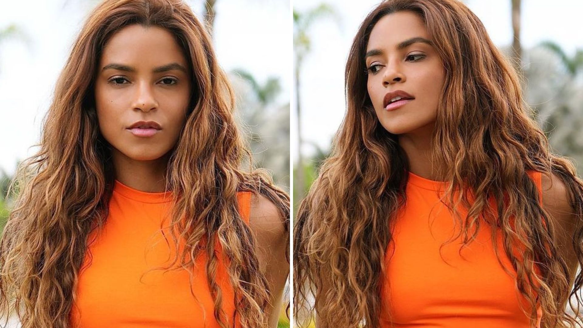 Em look casual, Lucy Alves ostenta barriga riscada em calça de cintura baixa: “Divina”