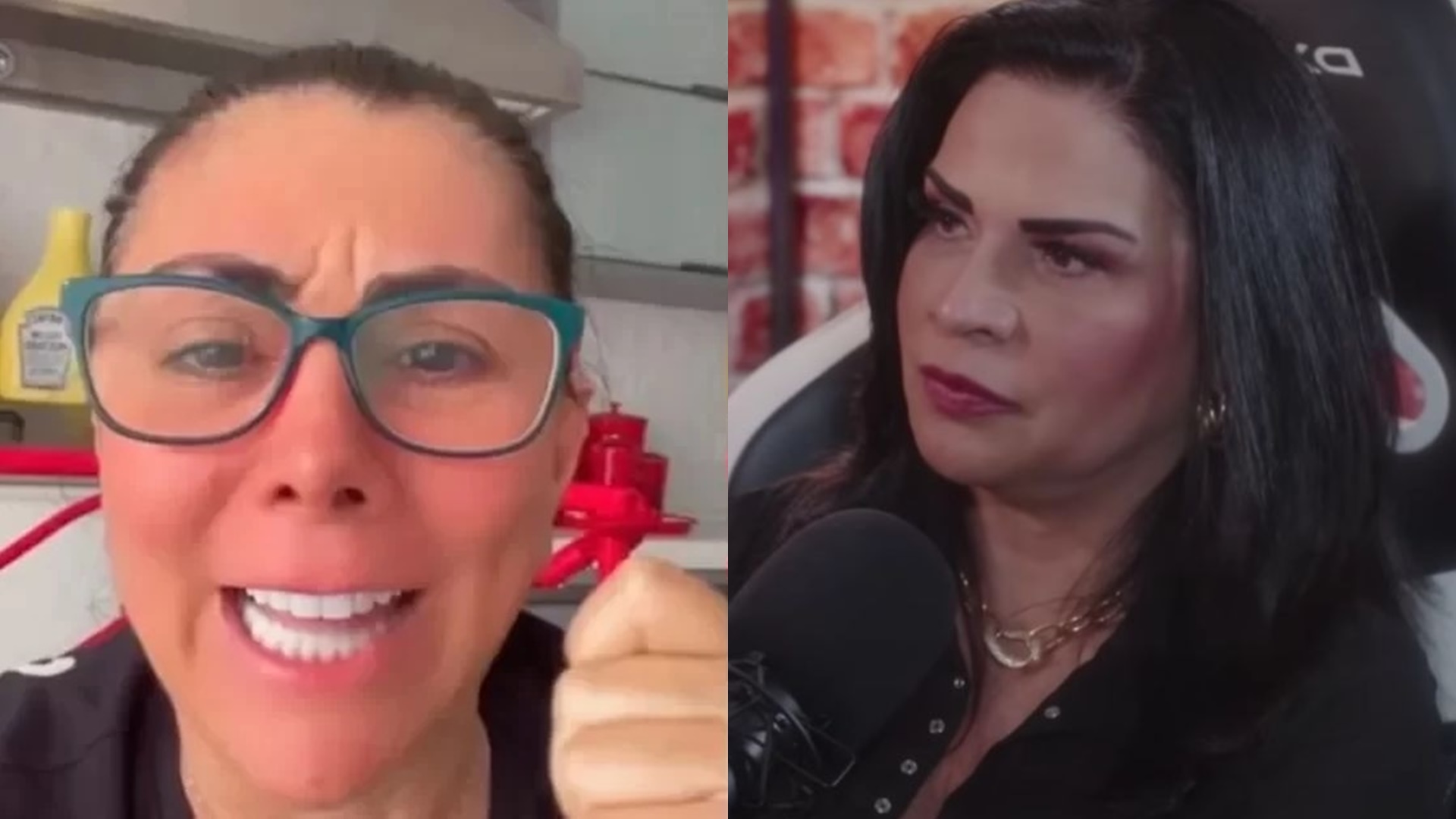 Mãe de Pétala Barreiros se irrita e rebate Solange Gomes após ataque: “Lave a boca”