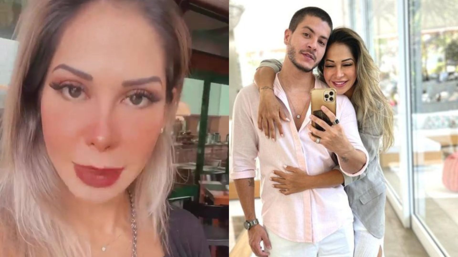 Maíra Cardi se explica após ser flagrada com Arthur Aguiar em evento: “Não é isso”