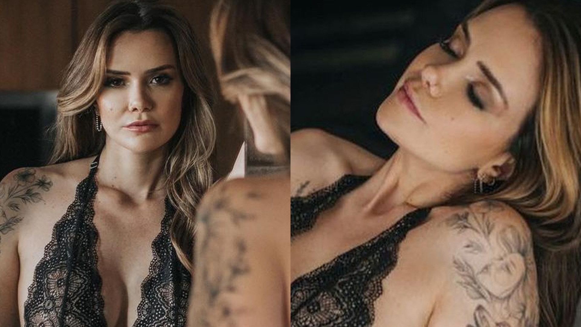 Ex-BBB Marcela McGowan arrasa com lingerie cavada e namorada pira: “Arrepiei”