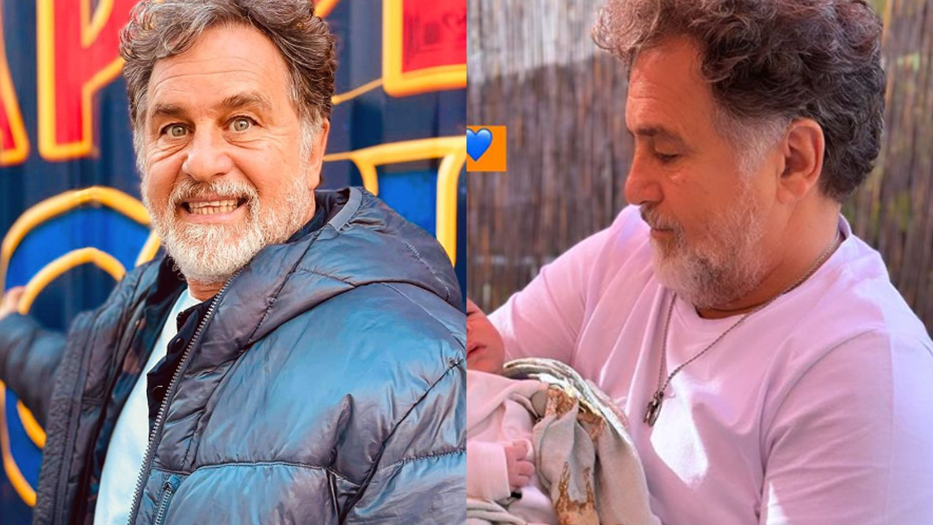 Marcos Frota corre para os EUA e conhece neto após um mês: “Arthur”
