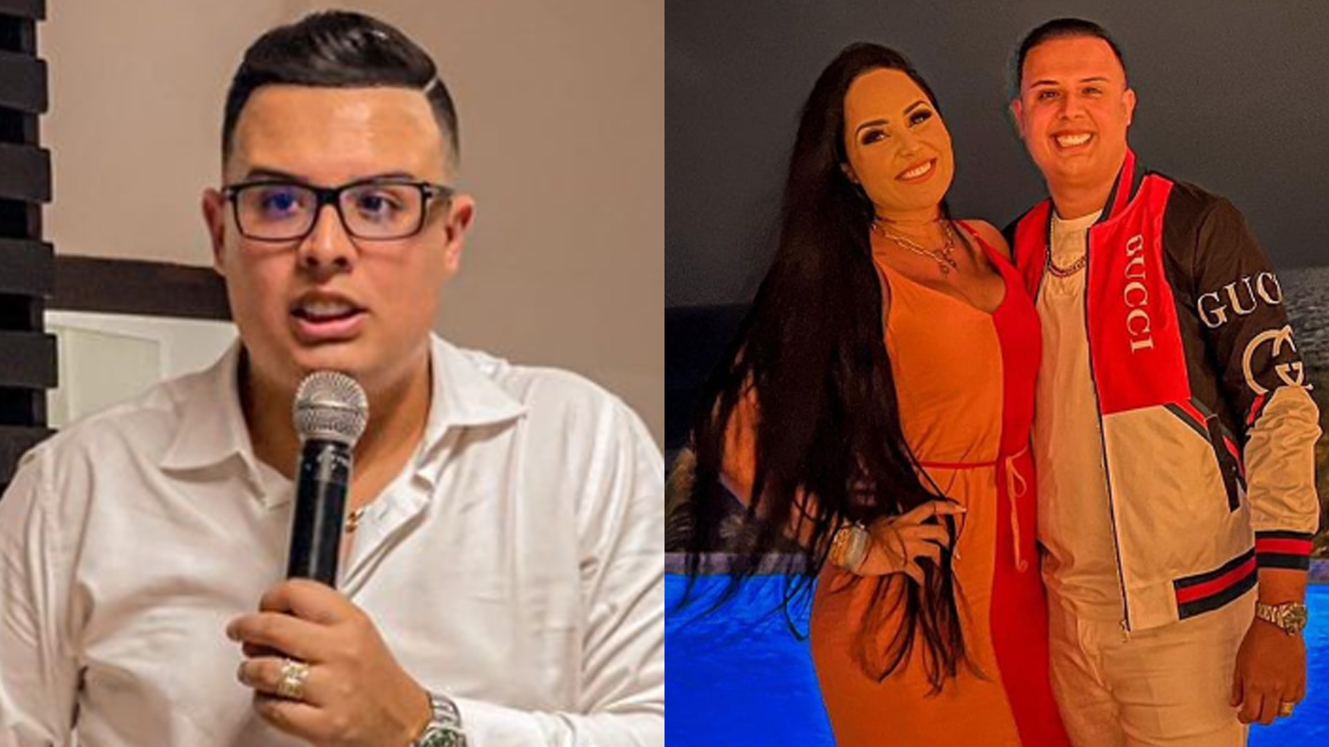 Marido de Perlla se pronuncia um mês após prisão: “Machucado”
